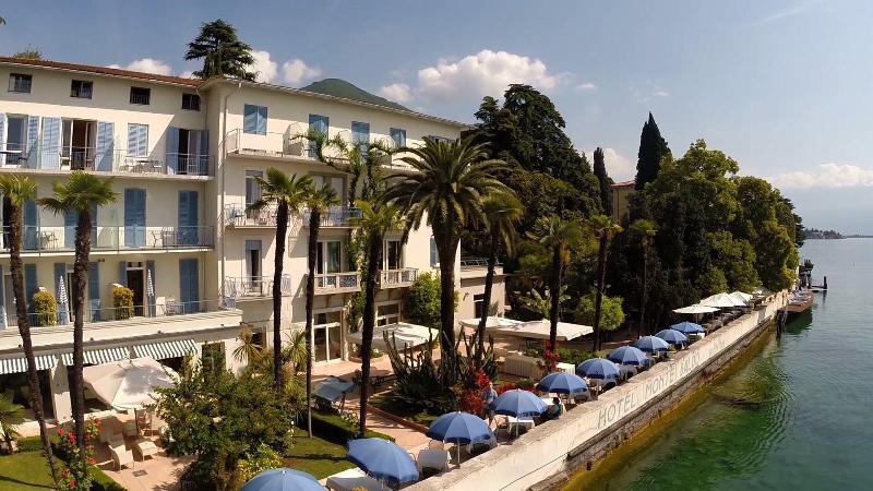 Hotel Monte Baldo E Villa Acquarone Gardone Riviera Exterior foto