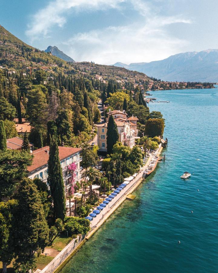 Hotel Monte Baldo E Villa Acquarone Gardone Riviera Exterior foto