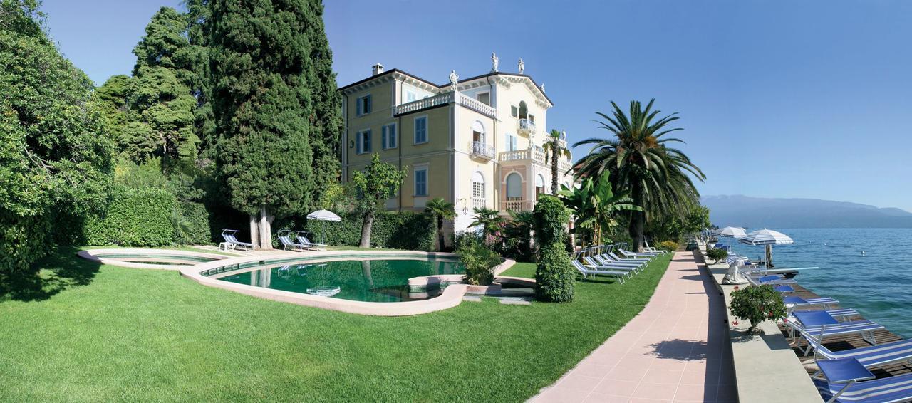Hotel Monte Baldo E Villa Acquarone Gardone Riviera Exterior foto
